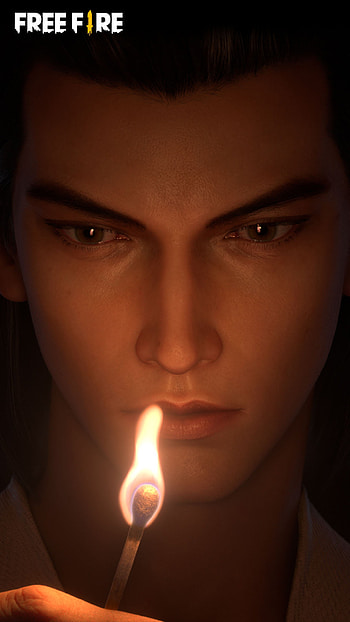 fire, art, gaming, firegarena, frefire, boy HD phone wallpaper