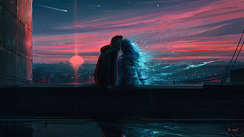 The Day You Left, love, alone, artist, artwork, digital-art, artstation HD wallpaper