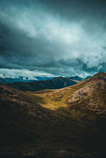 Nature, Mountains, Clouds, Usa, United States, Valley, Anchorage HD phone wallpaper