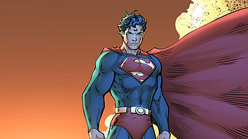 Superman Comic Book Poster , superman, comic, poster, superheroes HD wallpaper
