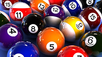 Sports, Billiards, Ball, Room, Number HD wallpaper
