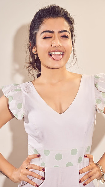 Rashmika Mandanna, Telugu Beautiful Heroine HD phone wallpaper