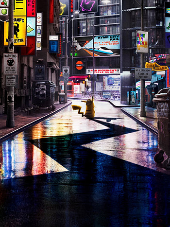 Detektiv Pikachu PC , , Captivating visuals, Engaging artwork HD phone wallpaper