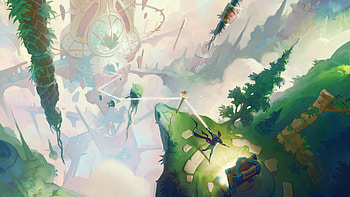 video game, Lost Skies HD wallpaper