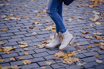 Autumn, Miscellanea, Miscellaneous, Legs, Jeans, Footwear HD wallpaper
