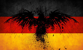 Federal Eagle, Flag of Germany HD wallpaper