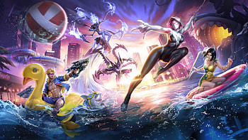 Marvel Super War Season 15, marvel-super-war, games, gwen-stacy, video-games HD wallpaper