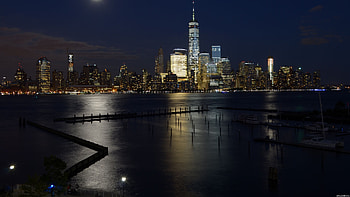 New York at Night, , Night backgrounds HD wallpaper