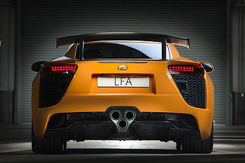 Rear View Nurburgring Pack, Lexus LFA HD wallpaper
