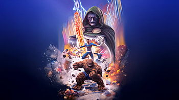 Fantastic Four Future Fury, fantastic-four, superheroes, artwork, art, digital-art, invisible-woman, human-torch, artstation HD wallpaper