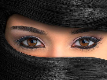 Brown Eyes, cool HD wallpaper