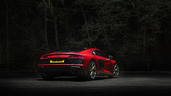 Audi R8 V10 Performance RWD 2022 2 Cars HD wallpaper