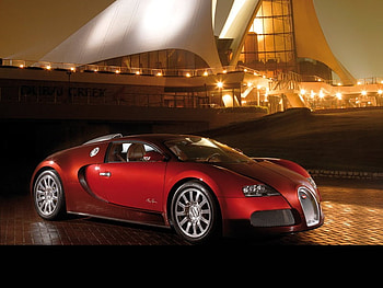 A Night Out!, fun, car, beautiful, speed, nice, road trip, class, red, fast, road, bugatti veyron, sports car HD wallpaper