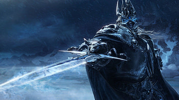 Wow Lich King Blue Dragon HD wallpaper