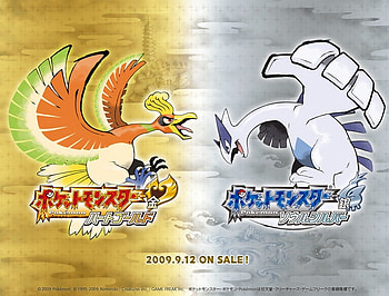 Pokemon HeartGold and SoulSilver, lugia, soulsilver, heartgold, ho-oh, pokemon HD wallpaper