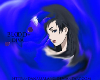 diva+3, blue, black HD wallpaper
