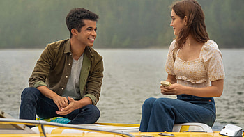 Talia Ryder Jordan Fisher Hello, Goodbye, and Everything in Between HD wallpaper
