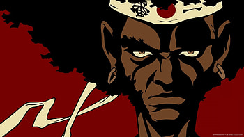 Afro Samurai Anime Cartoon HD wallpaper