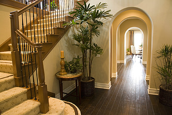 Miscellanea, Miscellaneous, House, Corridor, Steps, Arch, Arches HD wallpaper