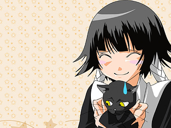 Soifon and Neko Yoruichi, bleach, anime, soifon, yoruichi HD wallpaper