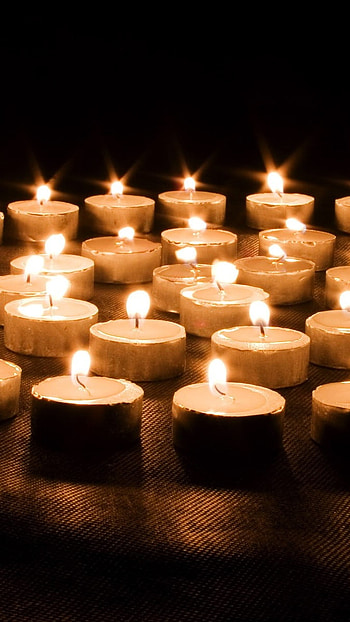 Candles, Candles Background HD phone wallpaper