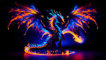Flaming Charizard, Charizard (Pokémon), dragon, fantasy, fire, wings, Fire Dragon HD wallpaper