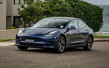 Tesla Model 3, , road, 2022 cars, AU-spec, electric cars, 2022 Tesla Model 3, american cars, Tesla HD wallpaper
