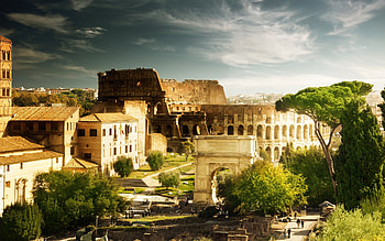 Colosseum, Rome, Italy, Locality HD wallpaper