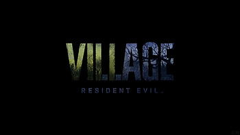 Logo, Resident Evil Village HD wallpaper
