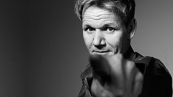 Monochrome Gordon Ramsay, perfection, Optomen television, Culinary charisma HD wallpaper