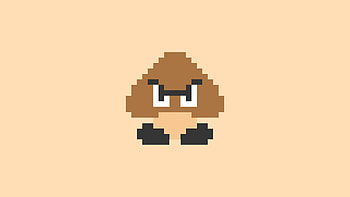 Goomba gaming enemy, Mushroom Kingdom, Classic Super Mario HD wallpaper