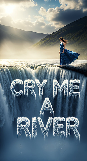Cry Me a River — Waterfall , waterfall, woman HD phone wallpaper