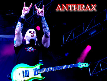 Anthrax, heavy, music, logo, metal, band HD wallpaper