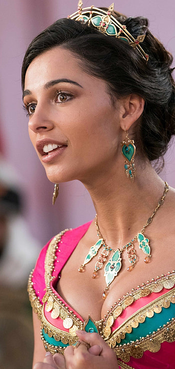 Naomi Scott, Jasmine, One Plus 6, Huawei P20 HD phone wallpaper
