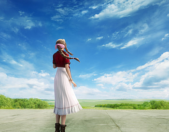 Aerith Gainsborough - Final Fantasy VII Remake | Ultra, Aerith Gainsborough, video game, Final Fantasy VII Remake HD wallpaper