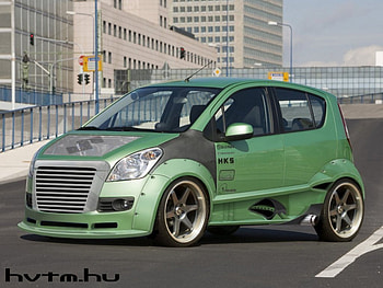 suzuki splash, tuning, suzuki, cars HD wallpaper