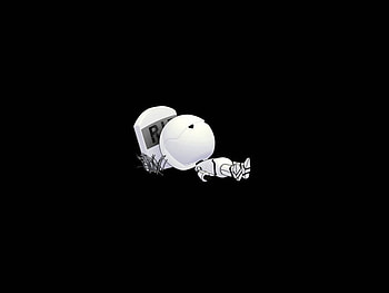 R.I.P., robot, blackness, headstone, rip HD wallpaper