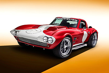 Chevrolet Corvette, red sports, car HD wallpaper