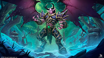 Hearthstone: Heroes of Warcraft — Demon Lord, video game, Hearthstone: Heroes of Warcraft HD wallpaper