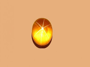 A RARE YELLOW STAR SAPPHIRE GEM STONE, rare yellow, star sapphire HD wallpaper
