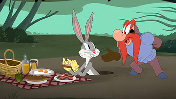 Bugs Bunny, Yosemite Sam HD wallpaper