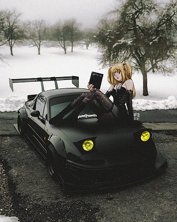 Misa Amane, light, ryuk, deathnote HD phone wallpaper