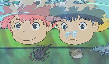 Ponyo, , Tablet , Studio Ghibli wonder HD wallpaper