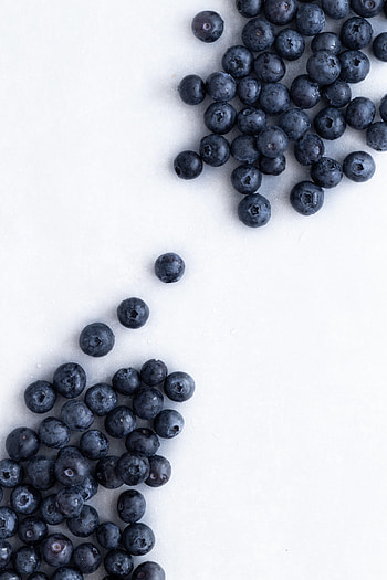Food, Bilberries, Berries, Wet, Ripe HD phone wallpaper