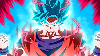 Son Goku, full energy, anime HD wallpaper