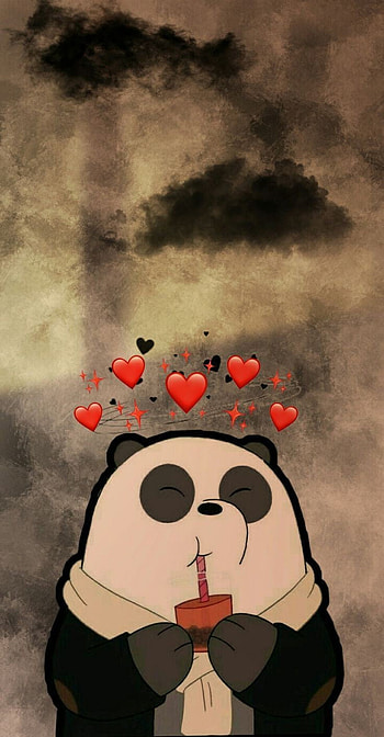 Escandalosos panda, gente_en_la_naturaleza, nube HD phone wallpaper