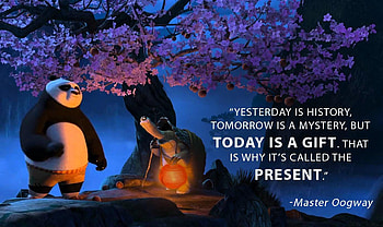 Master Oogway, Kung Fu Panda Quotes HD wallpaper
