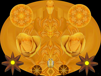 Yellow Wizard, fantasy, mind teasers HD wallpaper