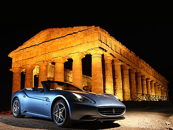 A Good Night Out, night, fun, car, fast, ferrari, beautiful HD wallpaper