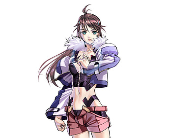 Anime Girl, sweet, sexy, white, hot, cute, girl, nice, anime, female HD wallpaper
